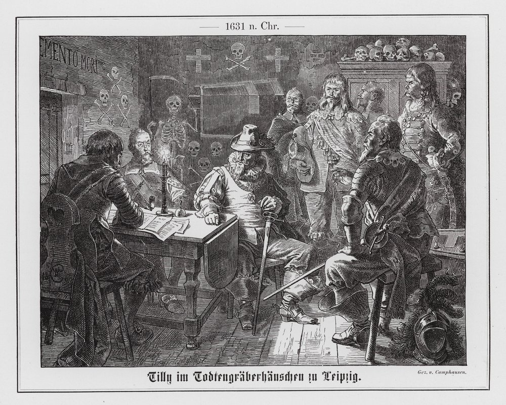 Count Tilly in the Gravedigger
