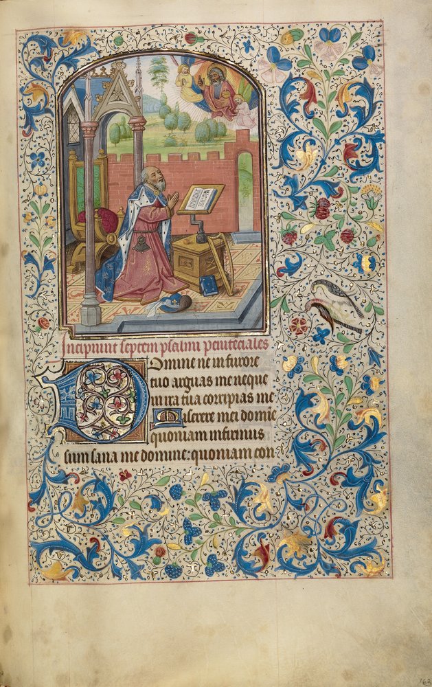 David in Prayer by Willem Vrelant