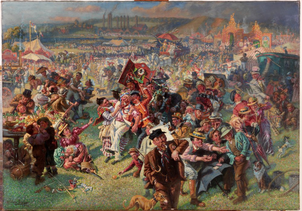The Blaydon Races - A Study from Life, 1903