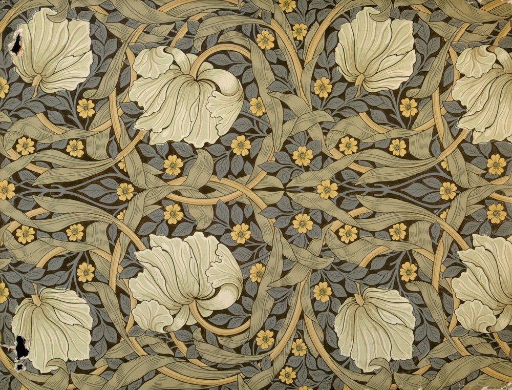 Pimpernell, Design for Wallpaper by William Morris