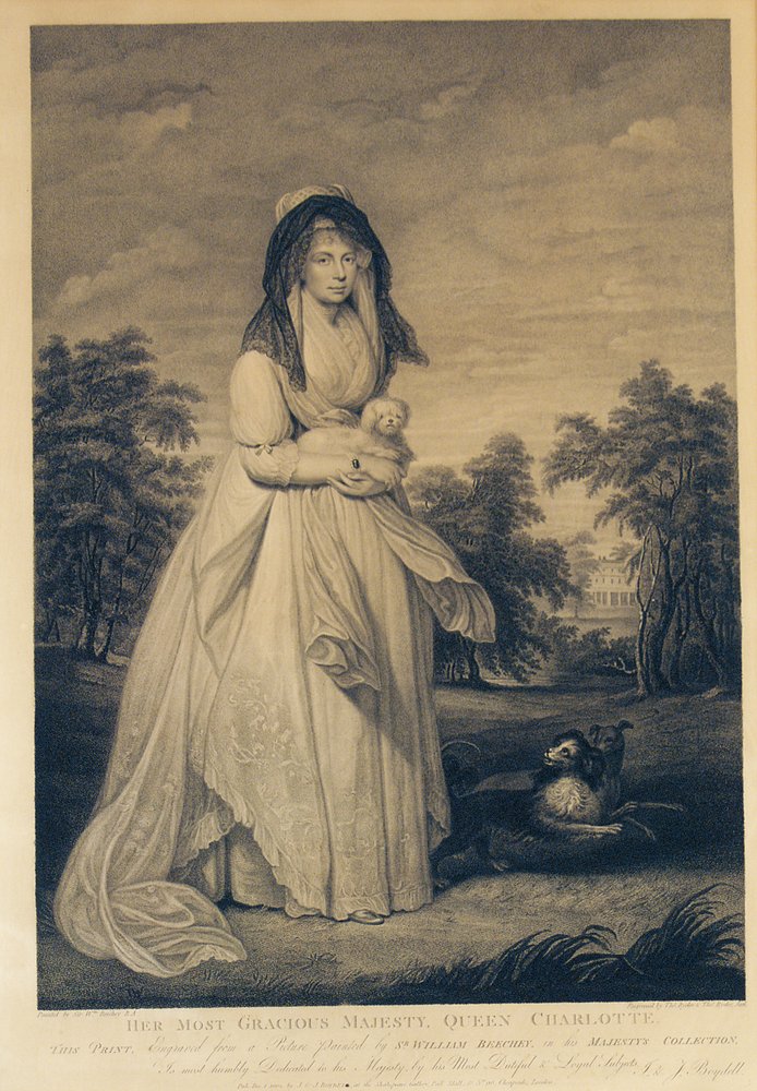 Her Most Gracious Majesty Queen Charlotte, engraved by Thomas Ryder and ...