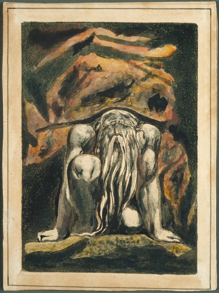 Urizen by William Blake: Premium art reproduction