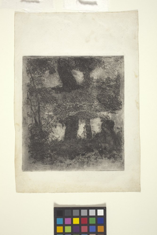 Landscape With Faun And Pool (Reflected Landscape) by William Forsyth