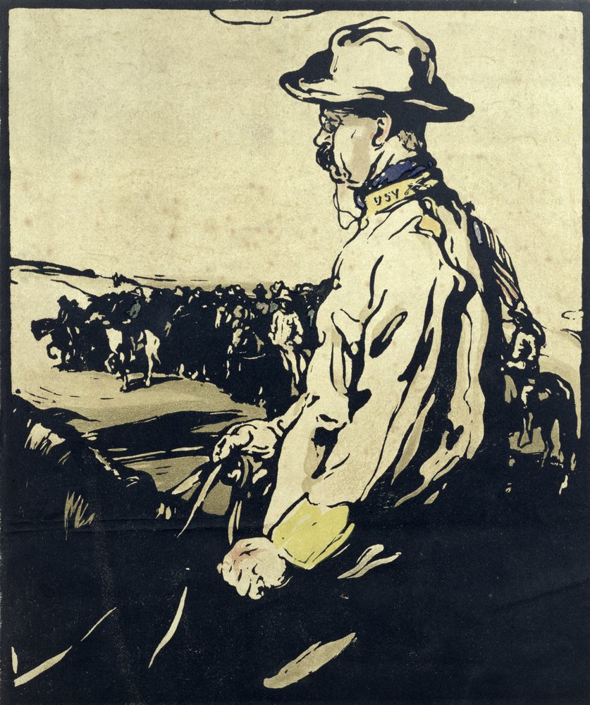 President Theodore Roosevelt, illustration from 'Twelve Portraits ...