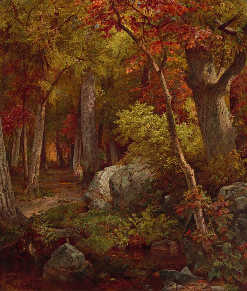 October, 1863 by William Trost Richards