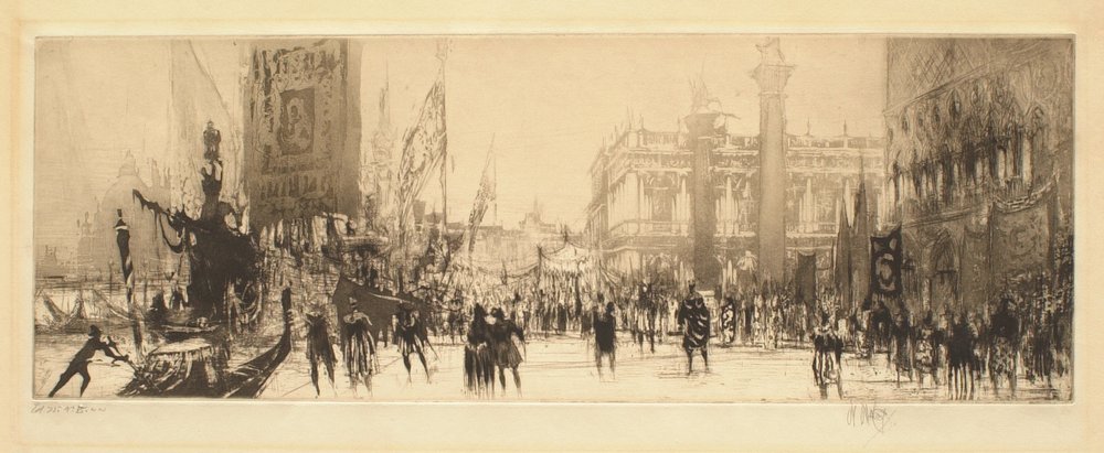A Venetian Festival by William Walcot