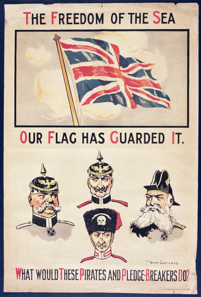 'The Freedom of the Sea Our Flag Has Guarded It. What Would These ...