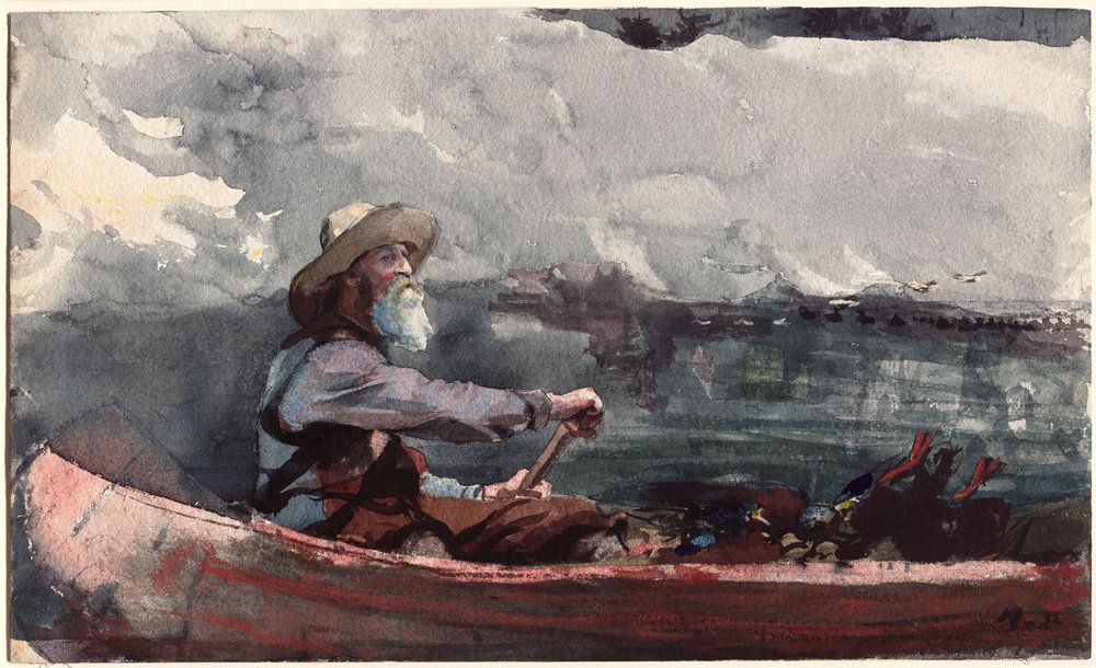 Adirondacks Guide by Winslow Homer