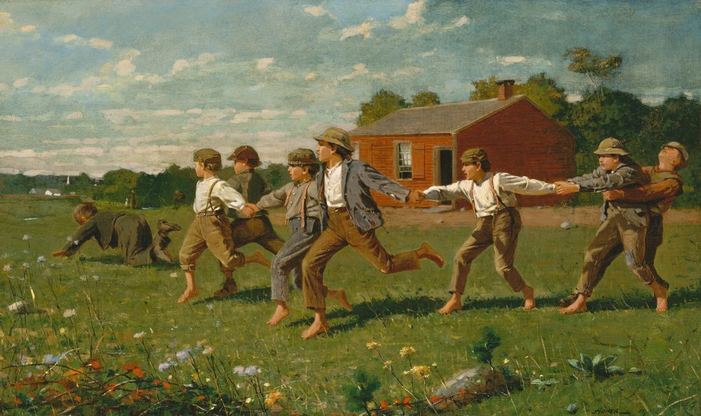 Snap the Whip, 1872 by Winslow Homer