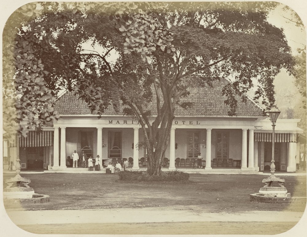Marine Hotel in Batavia by Woodbury and Page