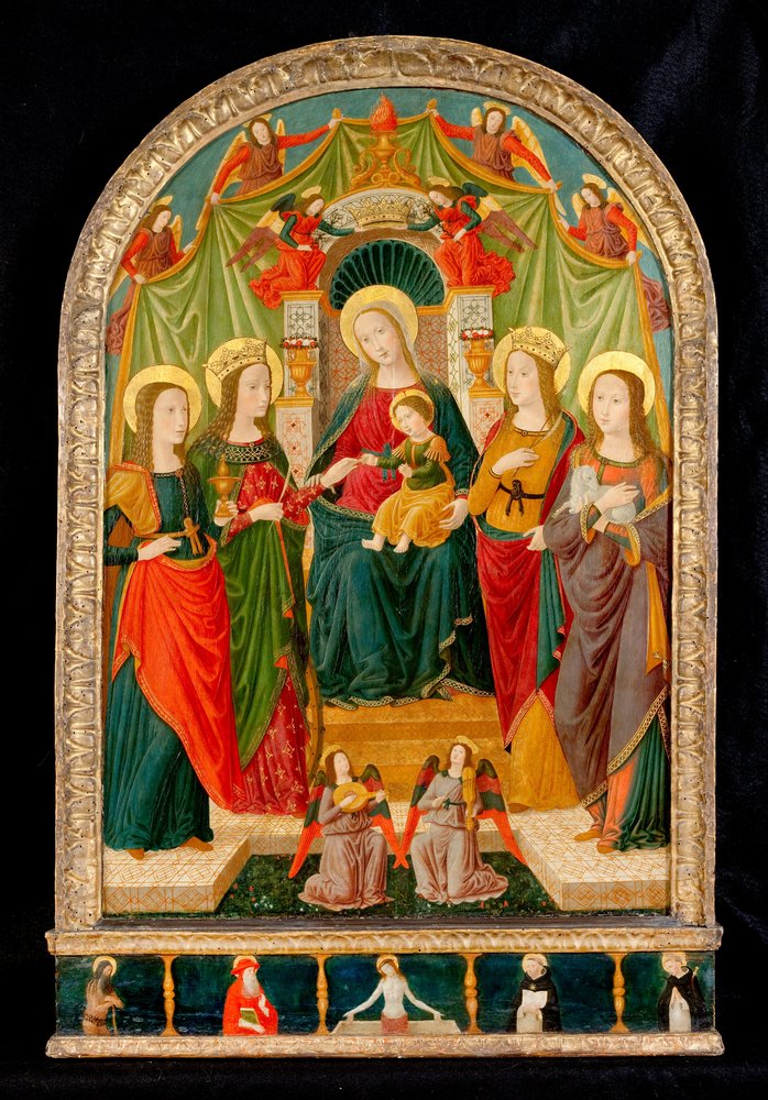 The Mystic Marriage of St Catherine
