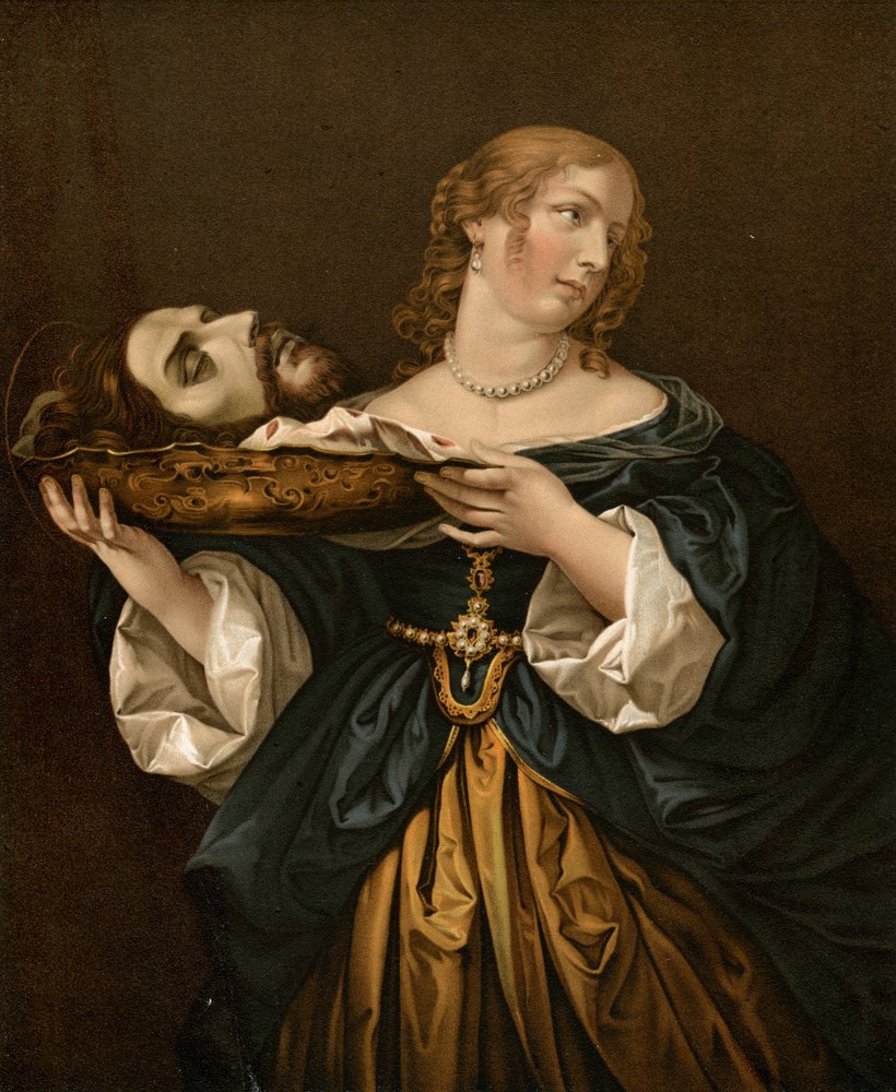 Herodias with the Head of John the Baptist, after Carlo Dolci by after Carlo Dolci