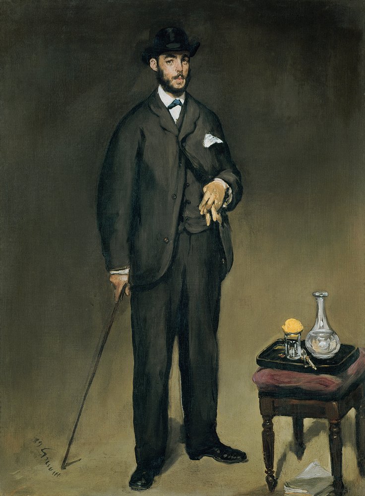 Theodore Duret by Édouard Manet
