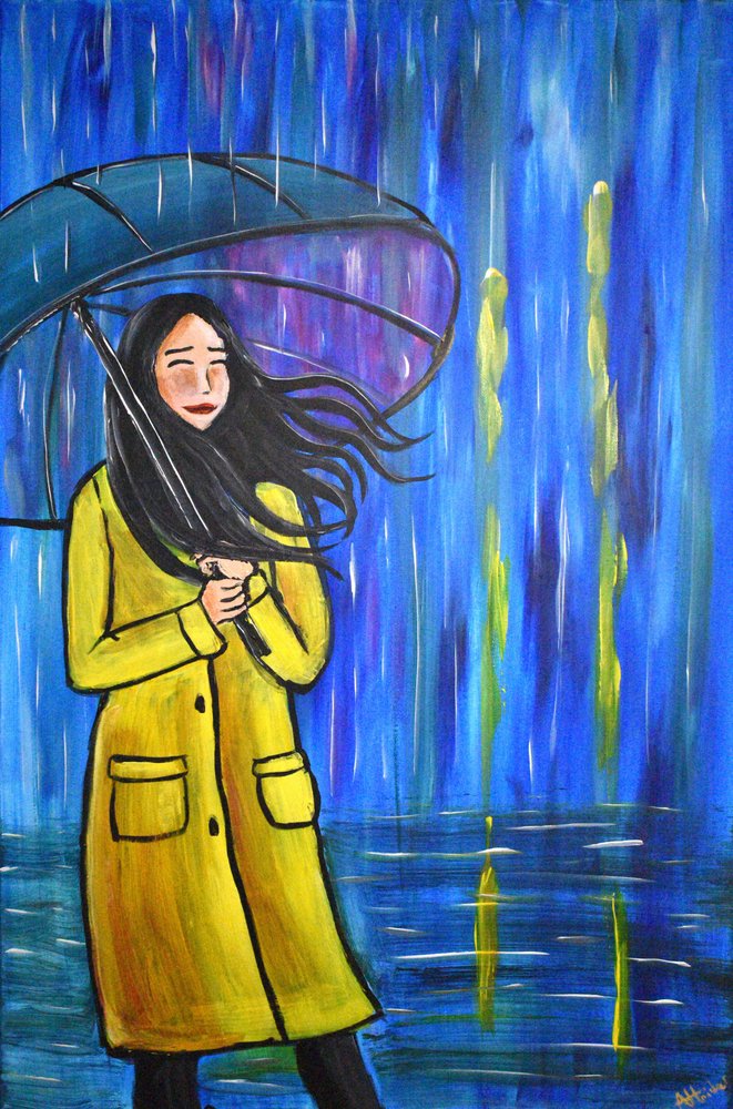 Rainy Day Woman by Aisha Haider