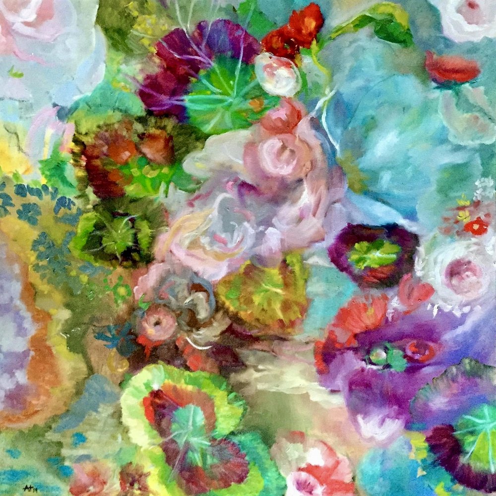 Vibrant Floral Dream by Alexandra Higgins