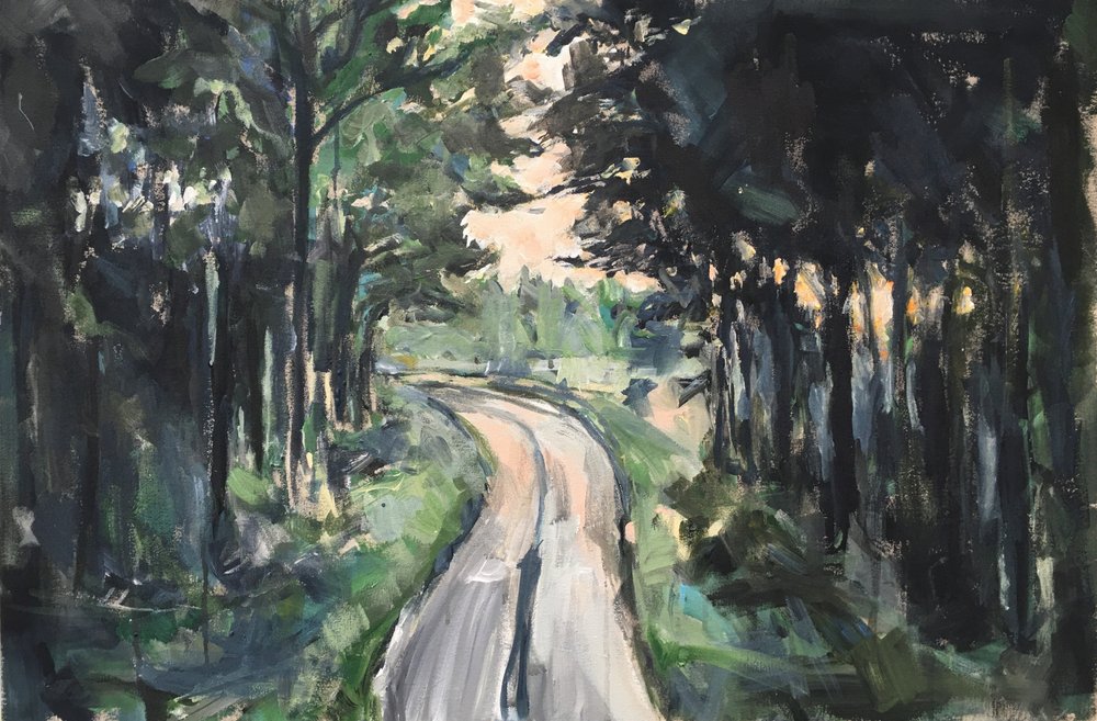 Winding Forest Road by Alice White