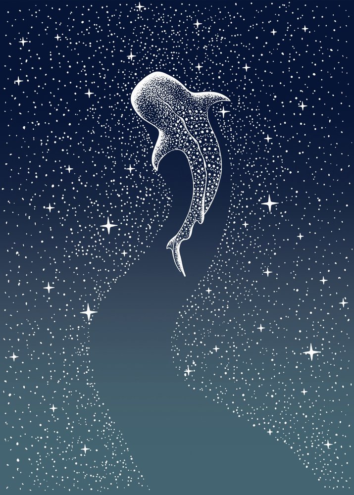 Cosmic Whale Shark by Alirıza ÇAKIR