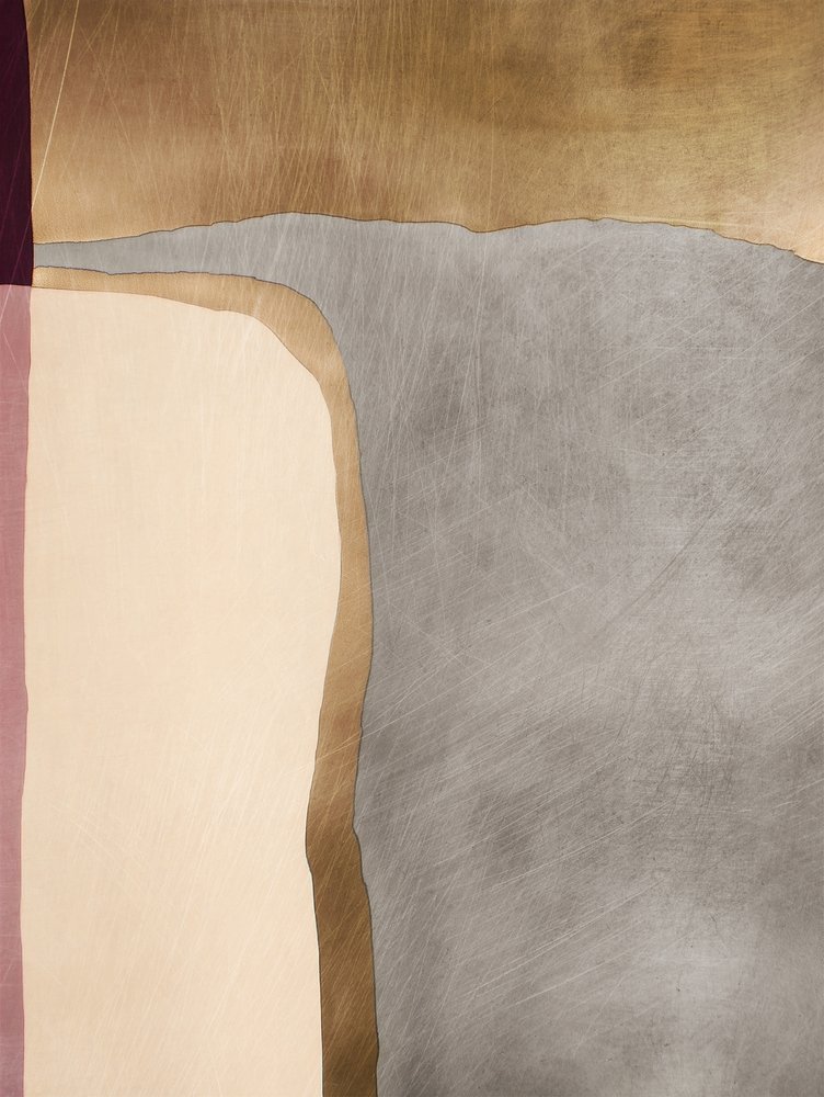 Muted Organic Abstract Forms by Alma