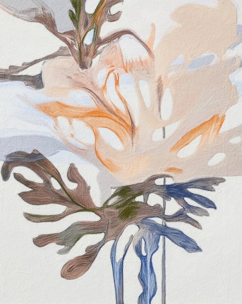 Muted Organic Forms by Alma