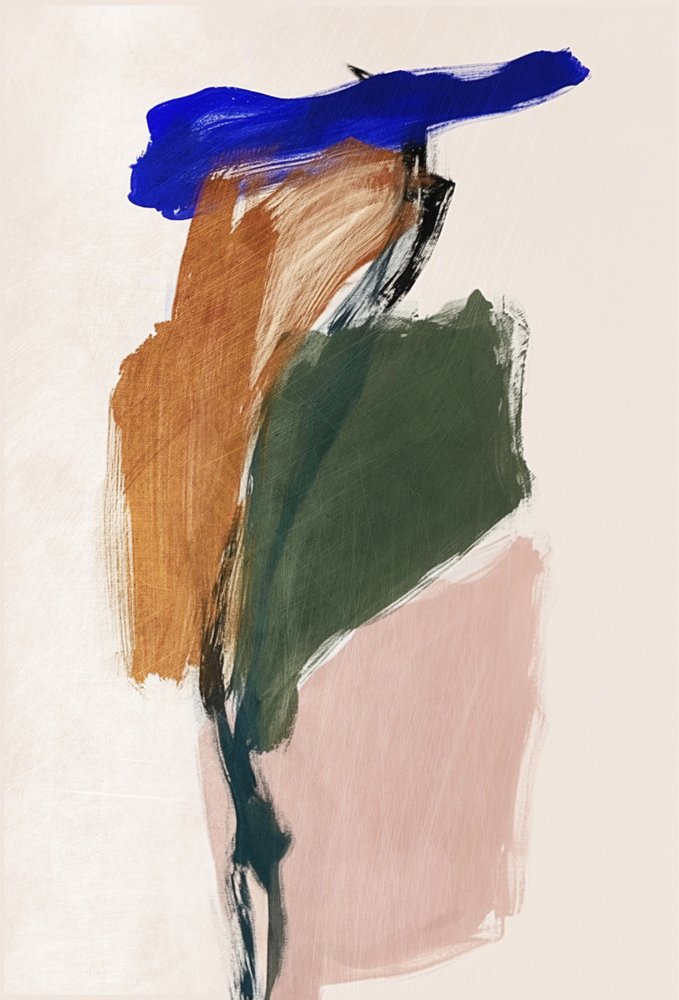 Organic Abstract Shapes by Alma