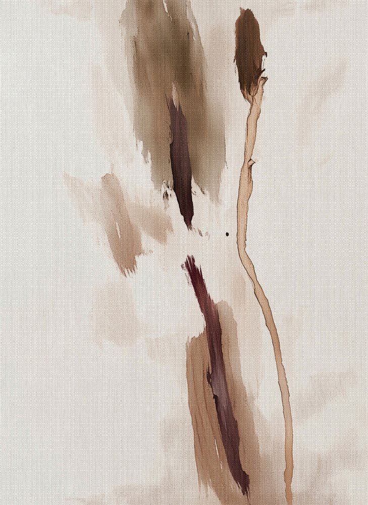 Organic Brown Strokes by Alma