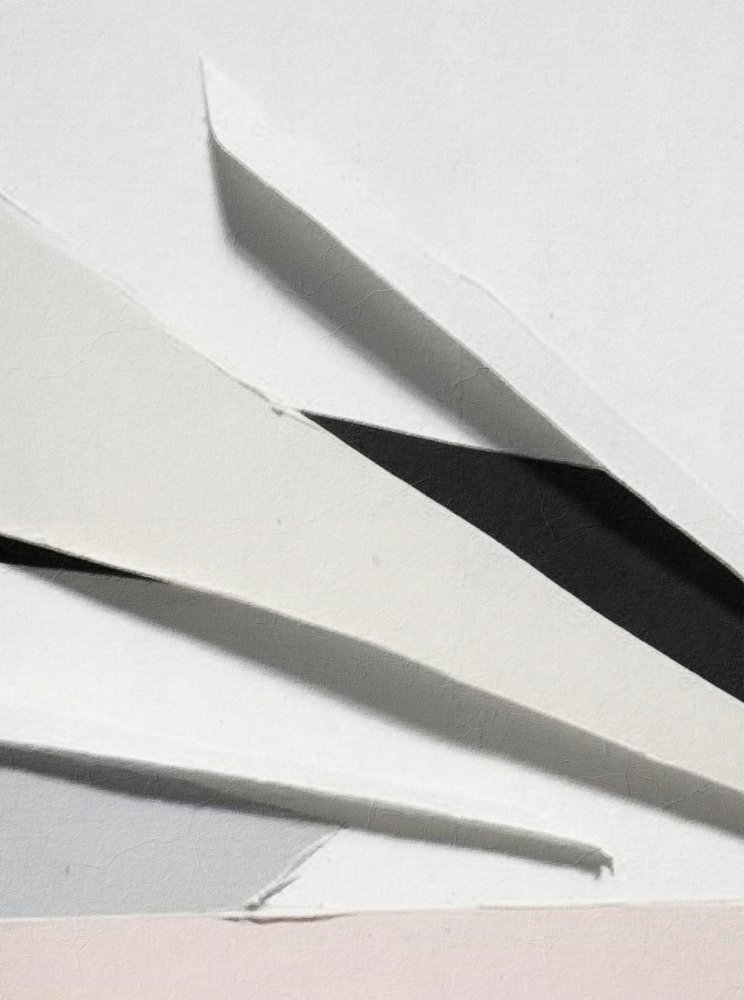 Shadowed Geometric Folds by Alma