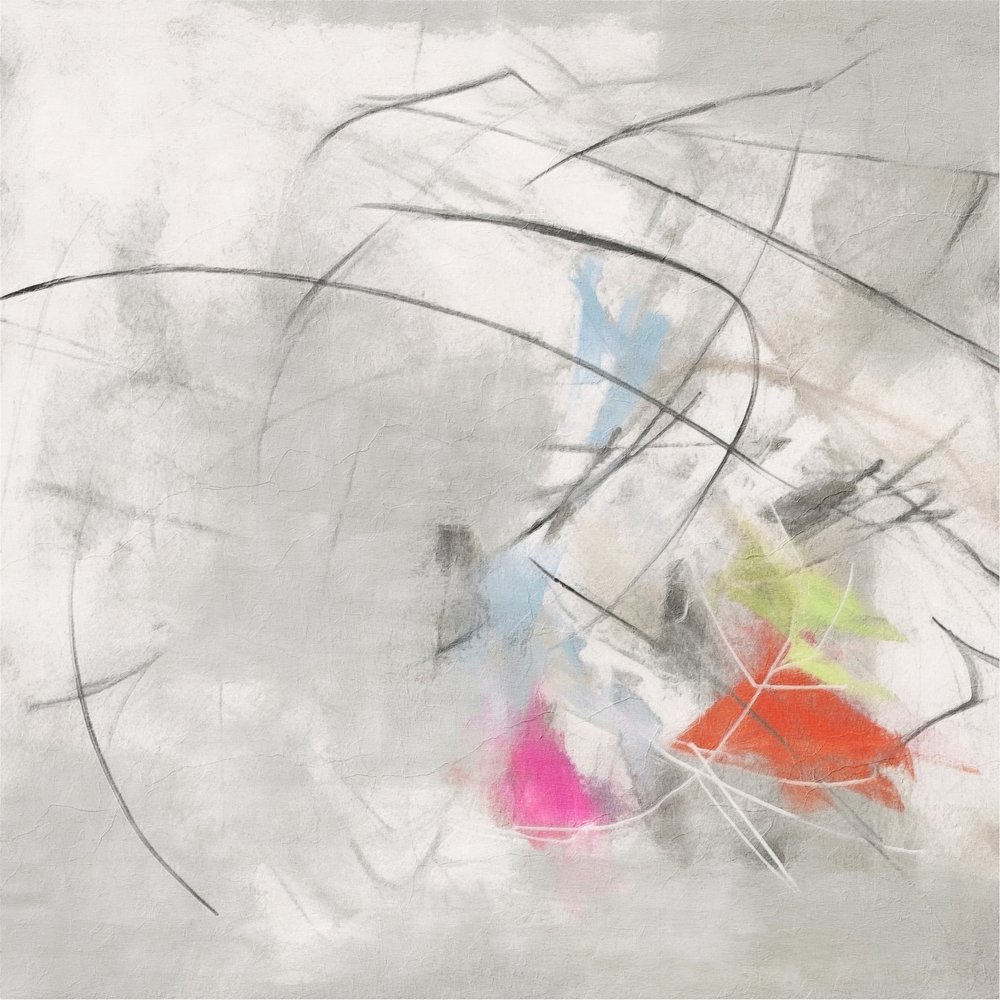 Vibrant Abstract Movement by Alma