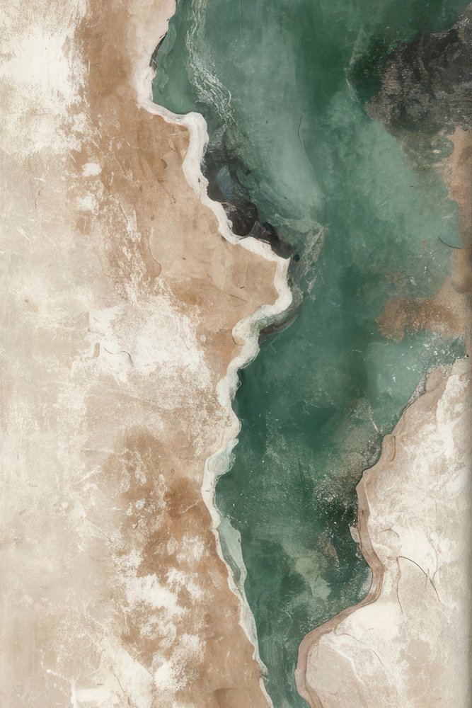 Abstract Green Earth by Alpenglow Workshop