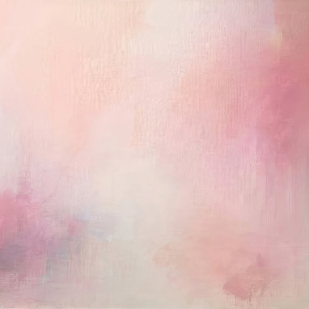 Blush Pink Abstract by Alpenglow Workshop