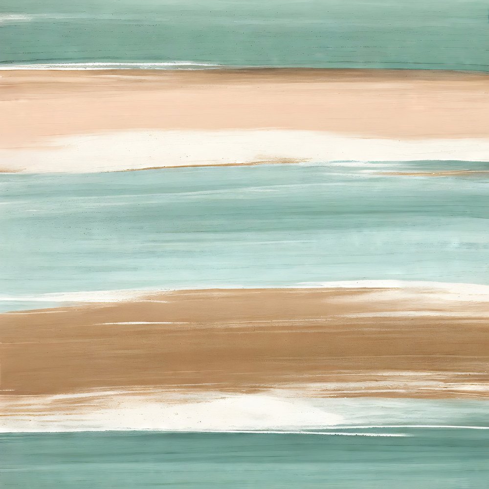 Coastal Brushstroke Abstract by Alpenglow Workshop