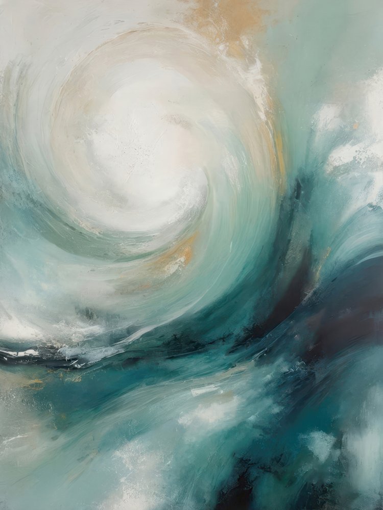 Dynamic Ocean Swirl by Alpenglow Workshop