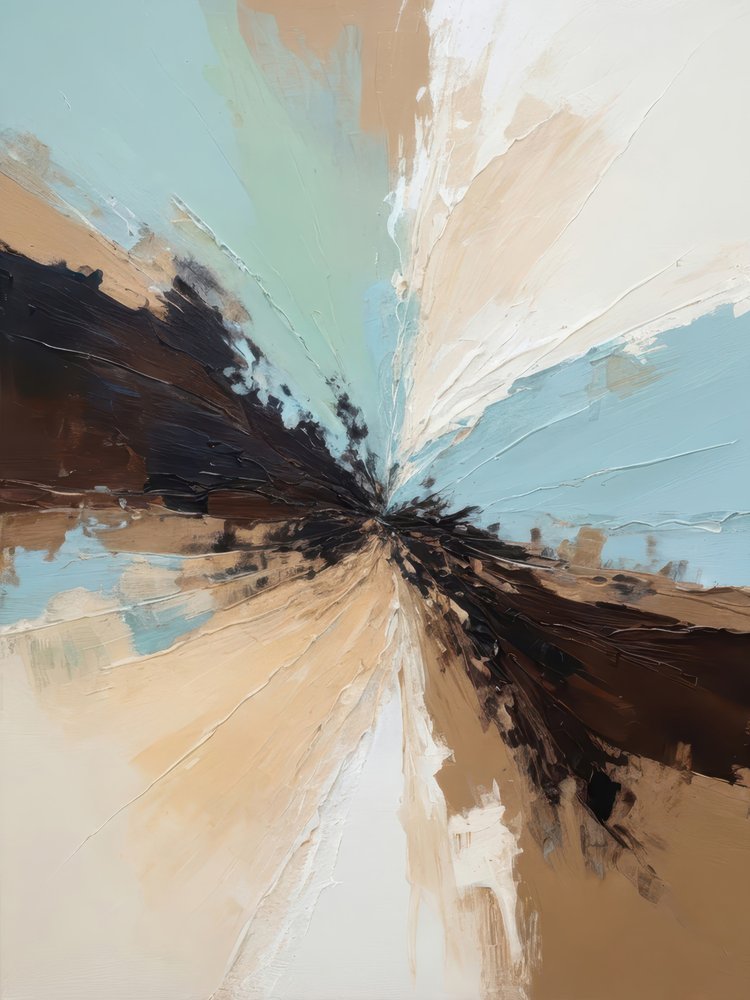 Earthy Blue Radiance by Alpenglow Workshop