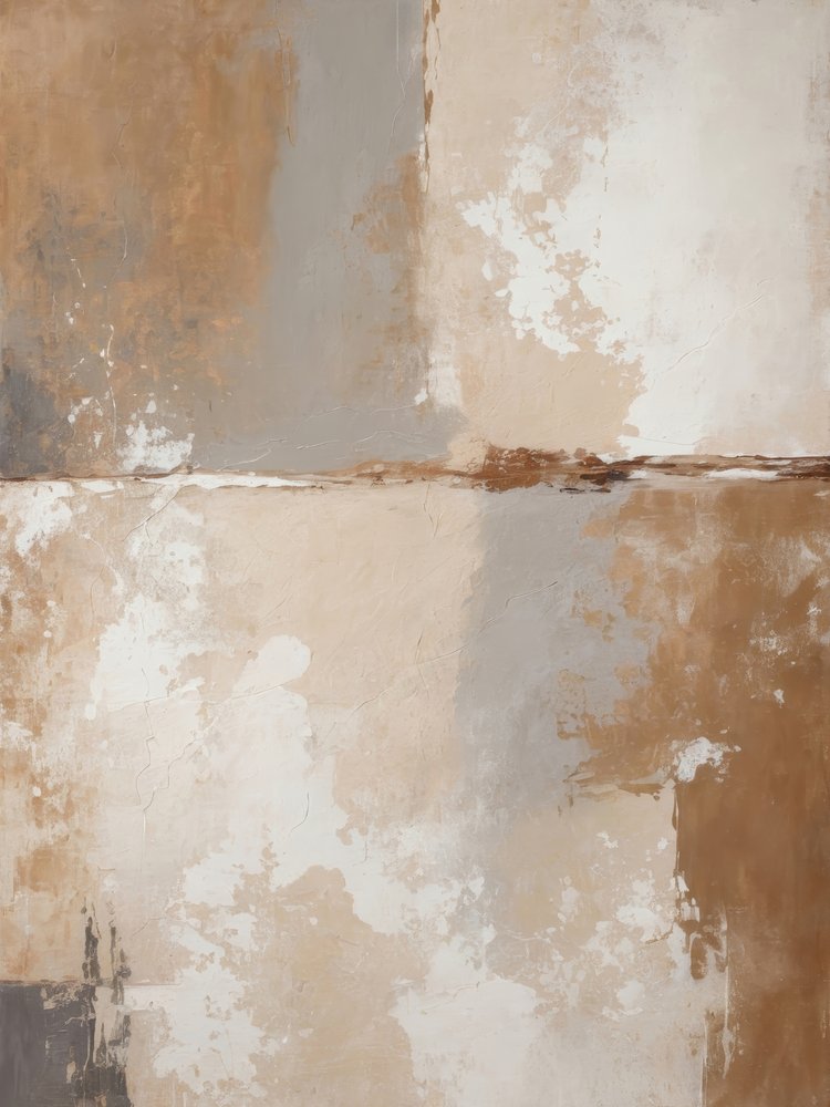Earthy Neutral Abstract Textures by Alpenglow Workshop