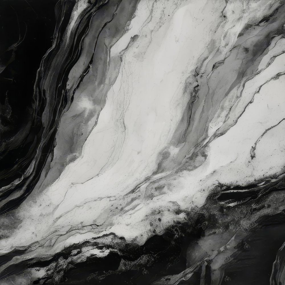 Elegant Black Marble by Alpenglow Workshop