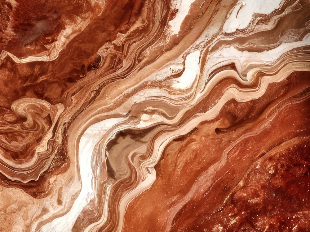 Flowing Earth Layers by Alpenglow Workshop