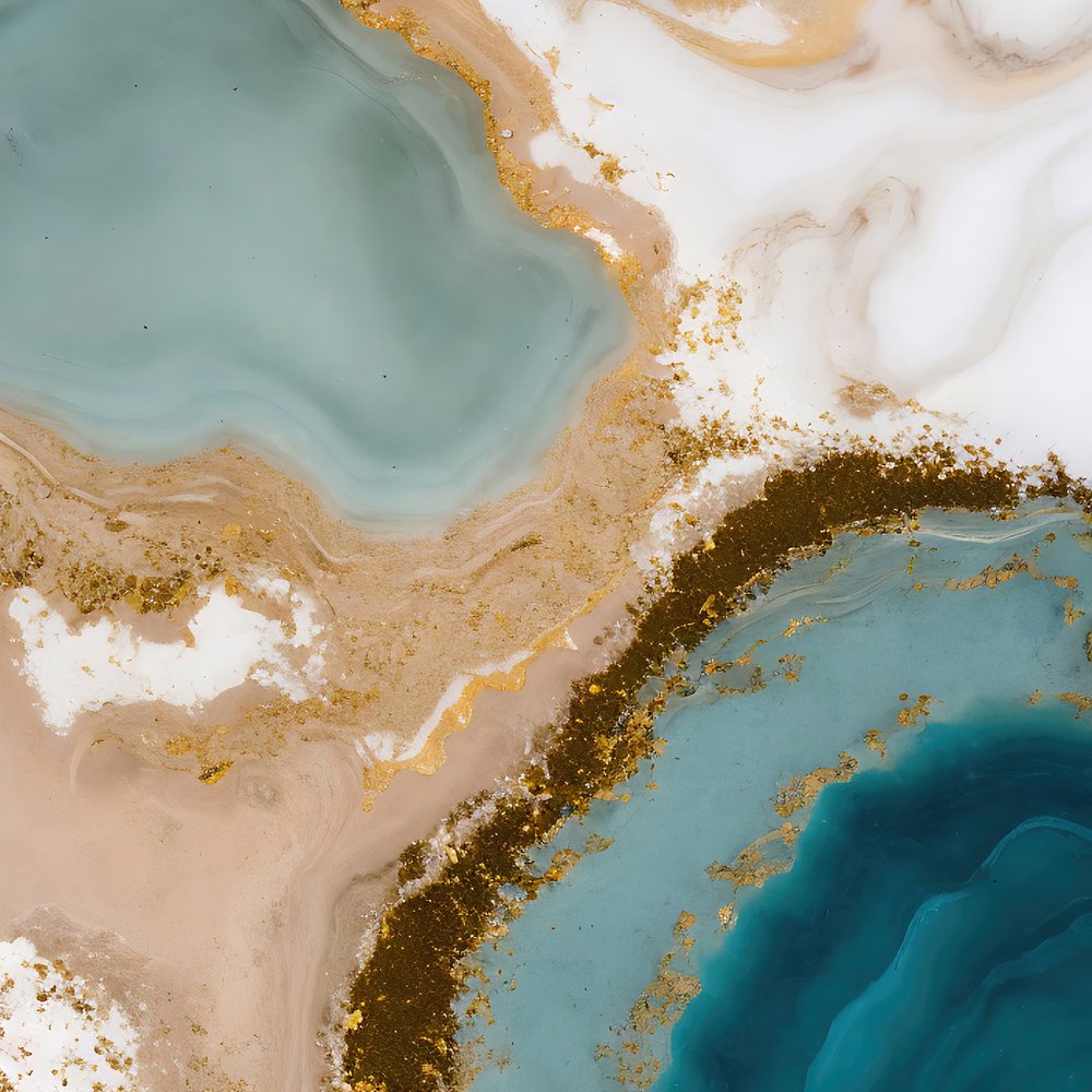 Fluid Gold Agate by Alpenglow Workshop