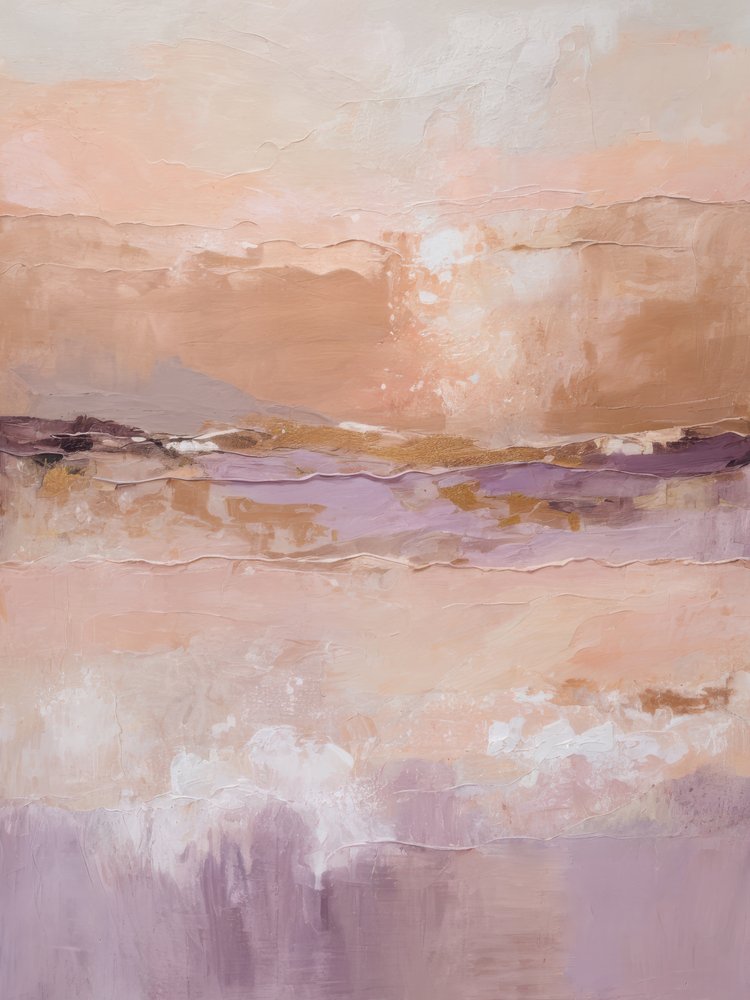Peach Lavender Dream by Alpenglow Workshop