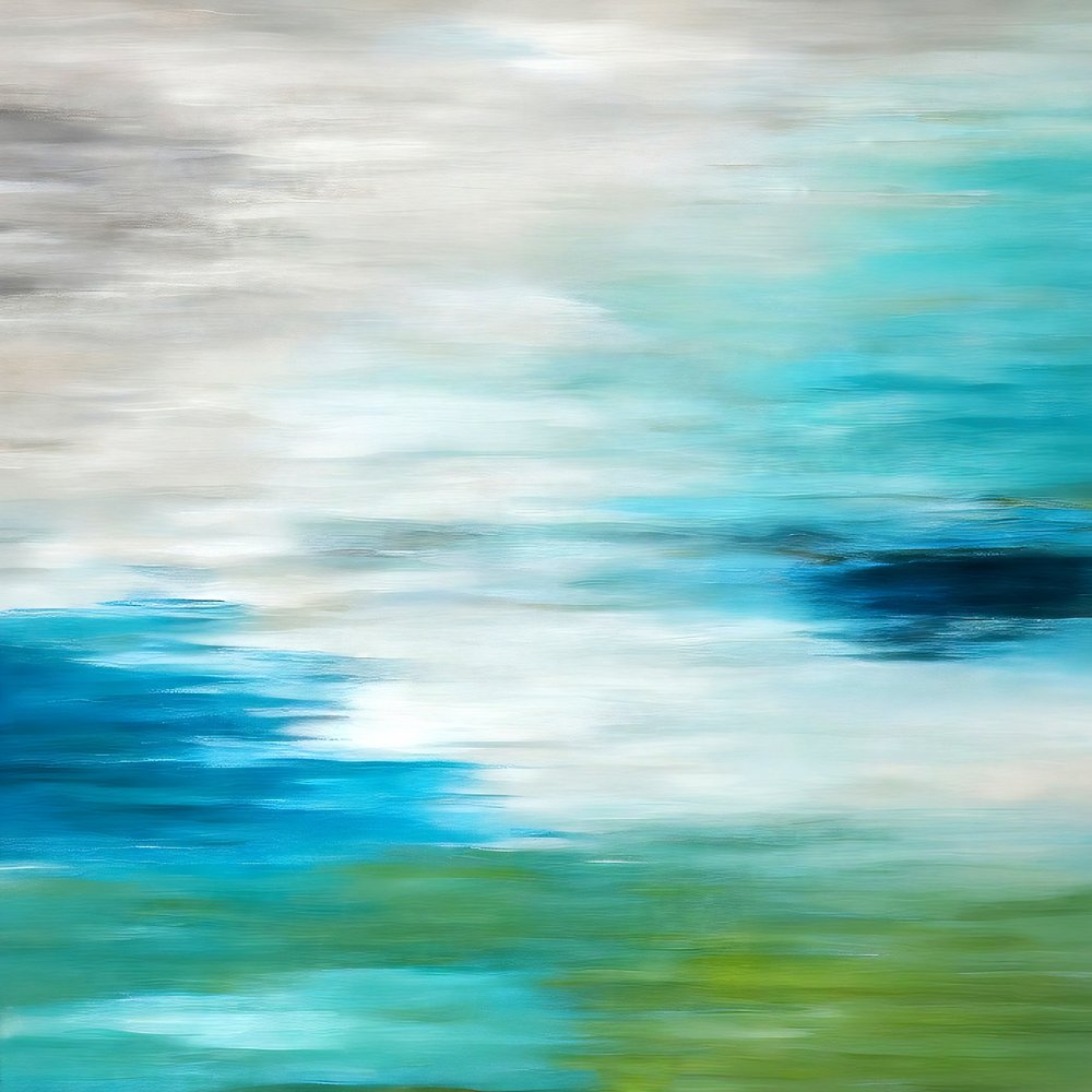 Serene Abstract Landscape by Alpenglow Workshop