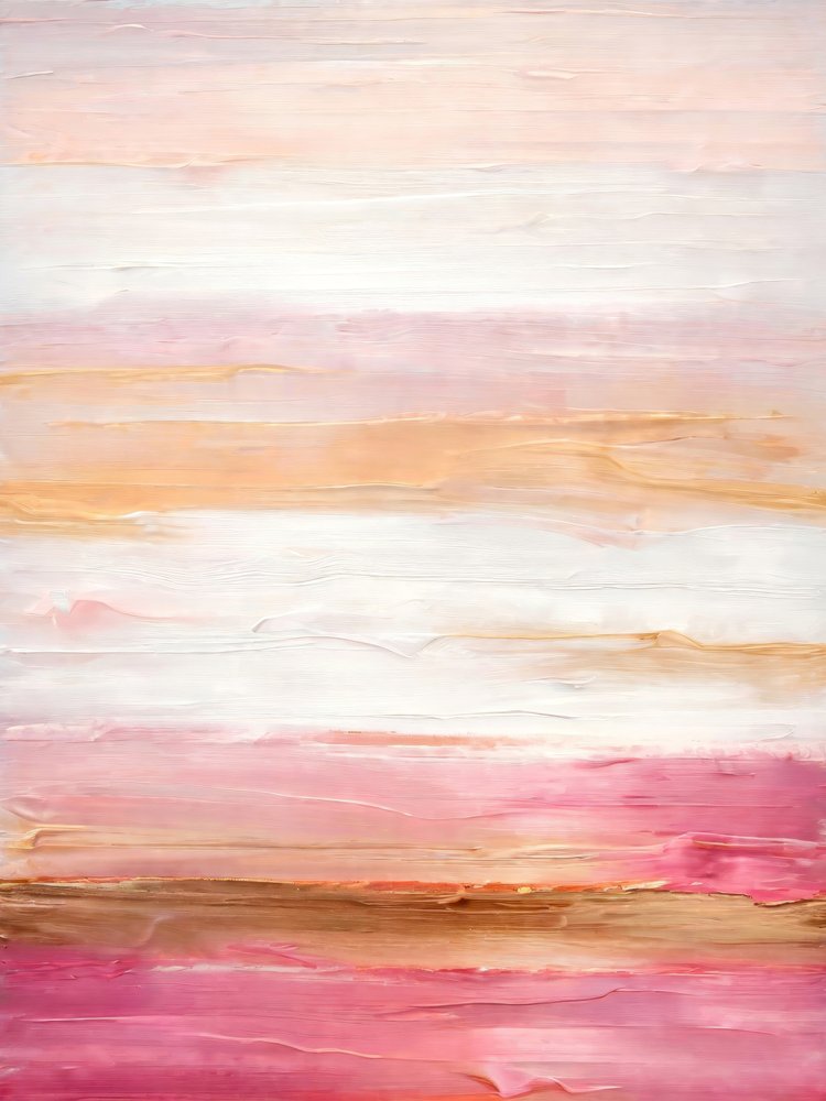 Soft Pink Abstraction by Alpenglow Workshop