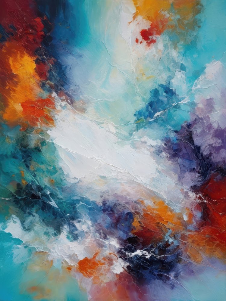 Vibrant Abstract Flow by Alpenglow Workshop