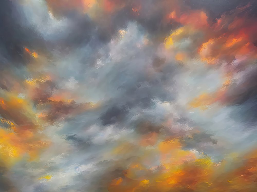 Vibrant Sunset Clouds by Alpenglow Workshop