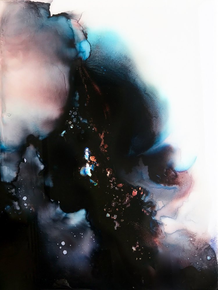 Ethereal Ink Flow by Alyson Storms