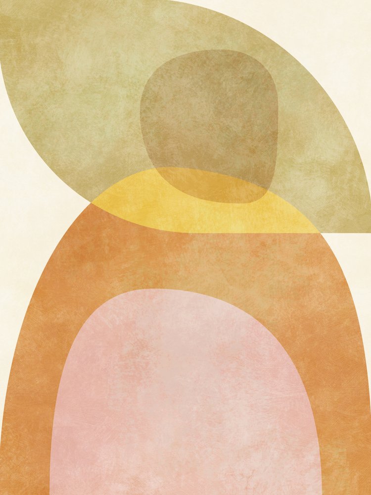 Aqua Shapes3 Copy by Ana Rut Bre