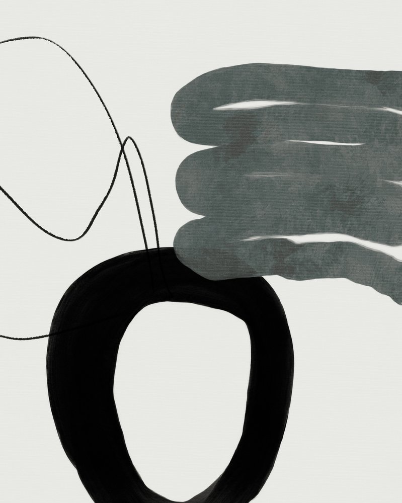 Painted Lines Swazz by Ana Rut Bre: Premium art reproduction