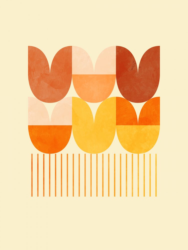 Spring Mid Rhapsody Orange 1 by Ana Rut Bre