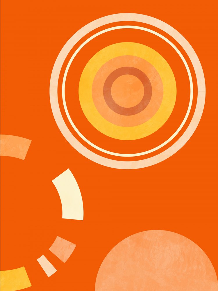 Spring Mid Rhapsody Orange 4 by Ana Rut Bre