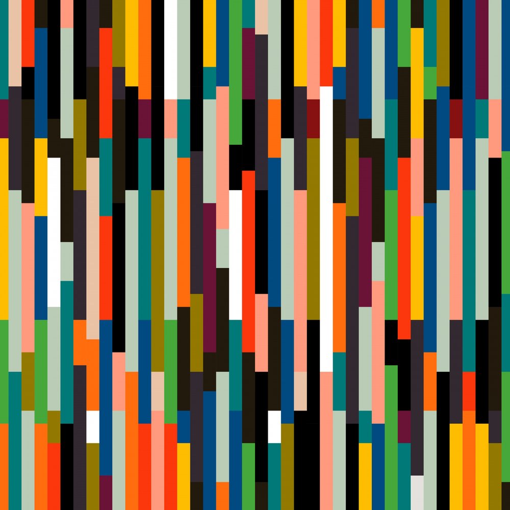 Stripes Retro Big by Ana Rut Bre