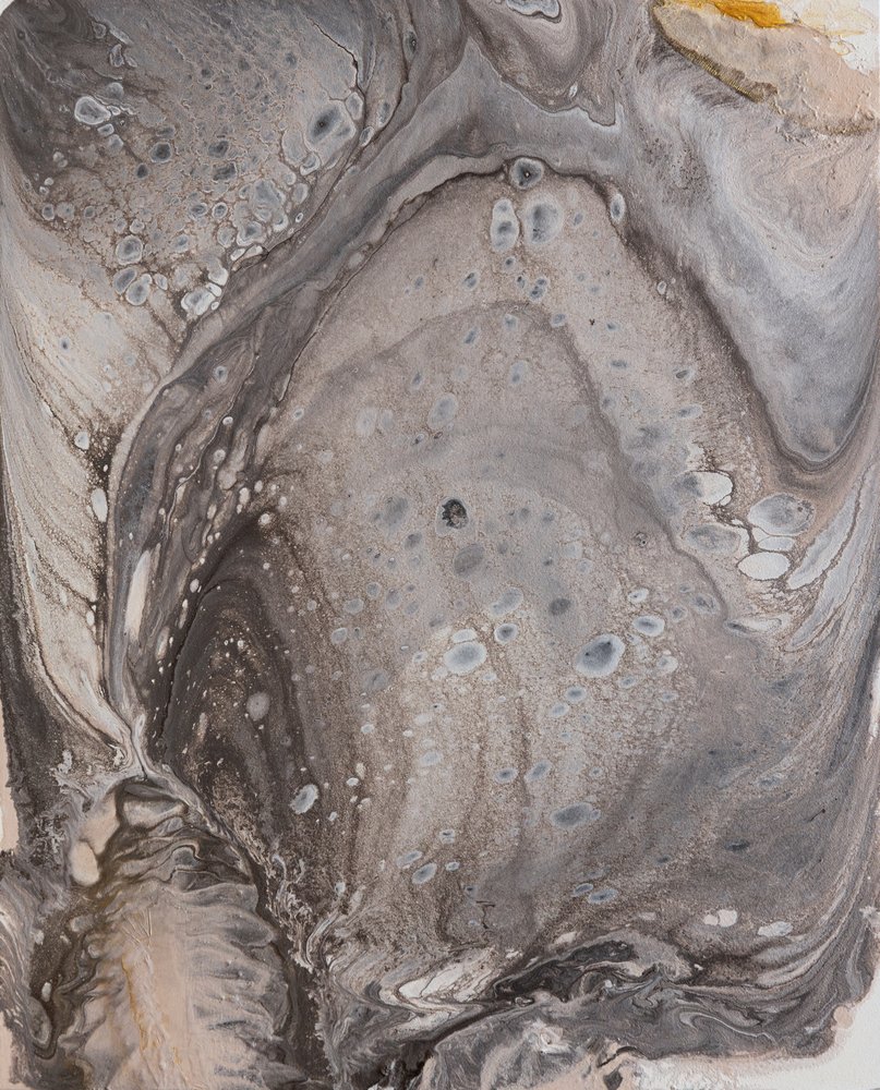 Fluid Marble Gold by Anastasiya Devochkina