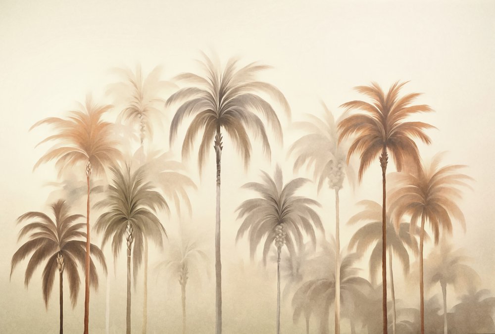 Serene Palm Grove by Andrea Haase