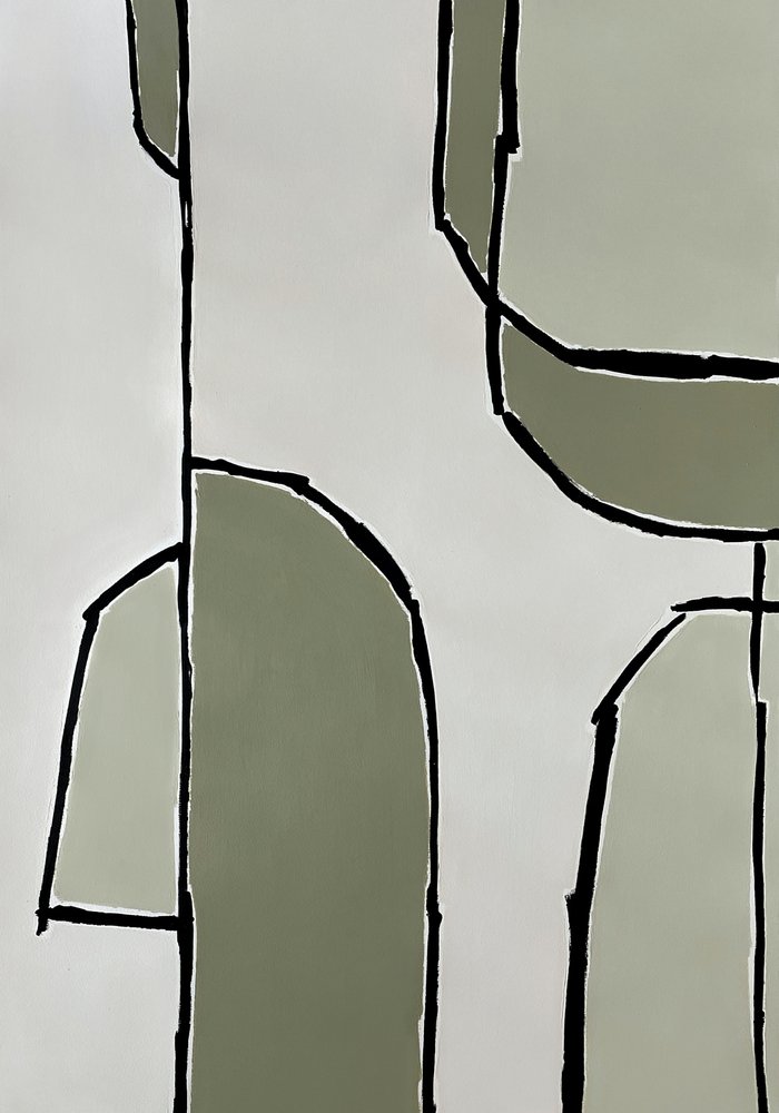 Abstract Sage Forms by Andrea Reichhart